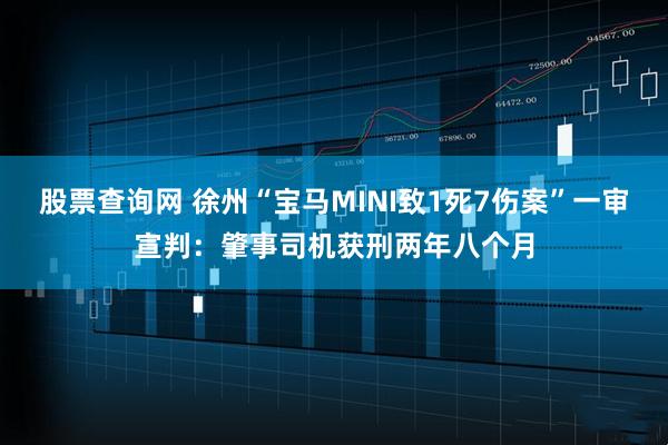 股票查询网 徐州“宝马MINI致1死7伤案”一审宣判：肇事司机获刑两年八个月